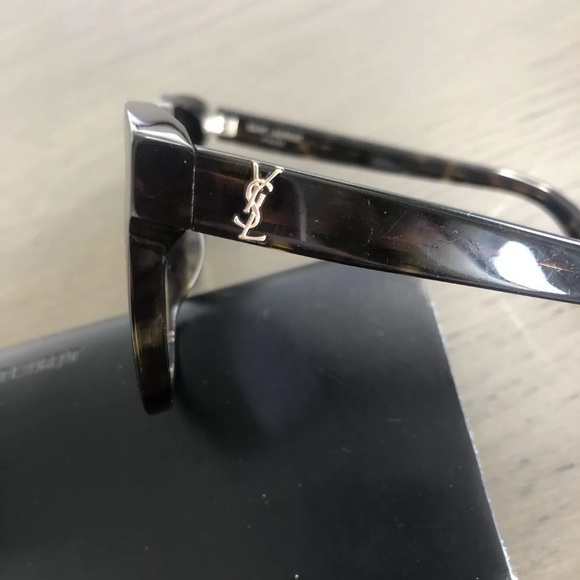 Yves Saint Laurent Accessories - YSL Round Sunglasses in Brown